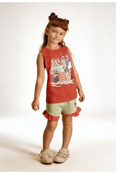 U.S. Polo Assn. Σετ κοριτσίστικων σορτς με άδεια χρήσης από την U.S. Polo Ass...