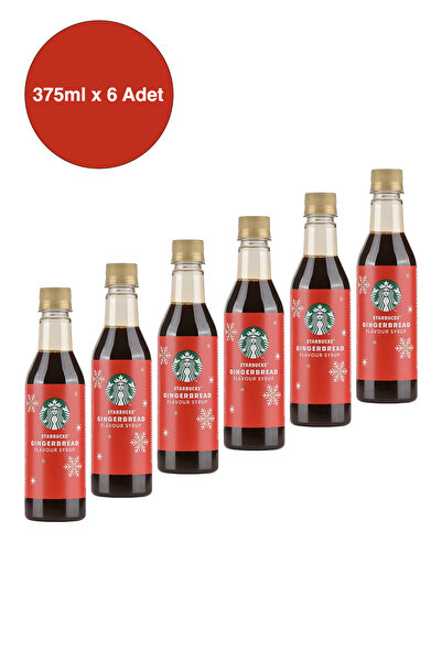 Starbucks Zencefilli Kurabiye (Gingerbread) Aromalı Şurup Kahve Şurubu 375ml ...