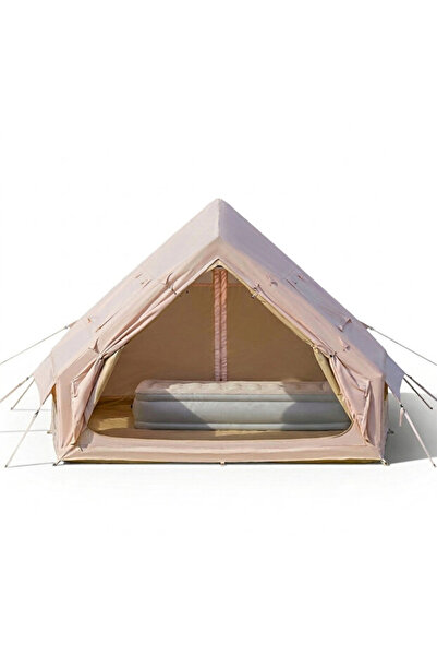 Nurcamp 12 Kişilik 4 Mevsim Şişme Kamp Çadırı Su Geçirmez 210D Oxford Kumaş 1...