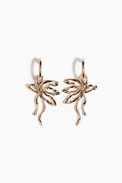 H&M Pendant hoop earrings