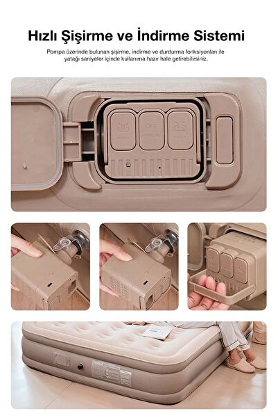 Nurcamp Double Orthopedic Inflatable Mattress