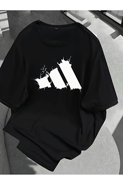 yiou trendy clothing تي شيرت ثقيل الوزن مصنوع من القطن بنسبة 100% للجنسين - خ...