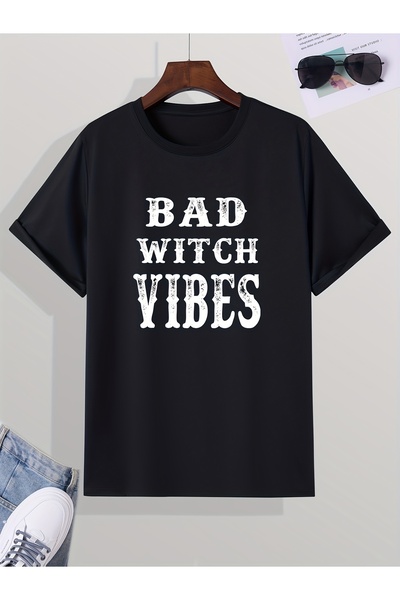 yiou trendy clothing تي شيرت رجالي كاجوال بأكمام قصيرة وياقة دائرية مطبوع علي...