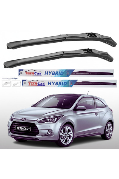 TEAMCAR Hyundai i20 Coupe (2015–2018) Υβριδικά Μάκτρα Υαλοκαθαριστήρων |   Μπ...