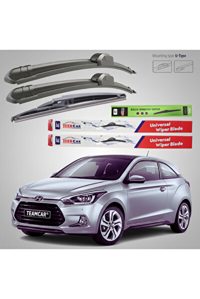 TEAMCAR Hyundai i20 Coupe (2015–2018) Επίπεδες Υαλοκαθαριστήρες |   Πλήρες Σε...
