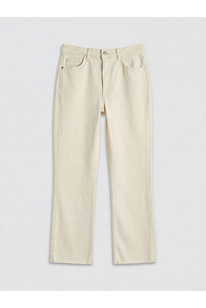 LC Waikiki Γυναικείο τζιν παντελόνι Crop Flare