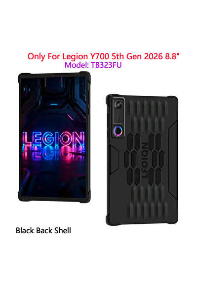 Choice4 حافظة سوداء لجهاز LEGION Y700 2026 مقاس 8.8 بوصة، متوافقة مع الجيل ال...