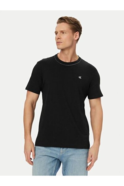 Calvin Klein SİYAH LOGOLU ERKEK T-SHIRT