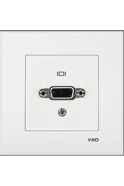 VİKO موصل VGA أبيض (بدون إطار) مع مكثفات 90967Z64