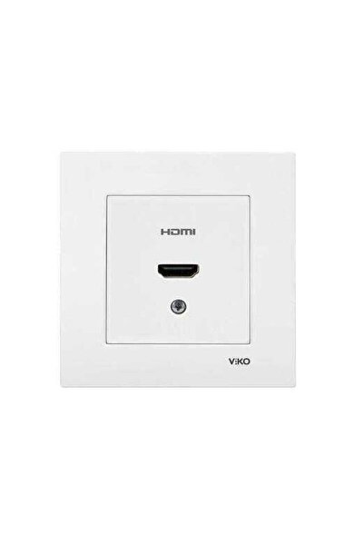 VİKO موصل أبيض (بدون إطار) لاتصال HDMI من نوع Karre/Meridian 90967Z68