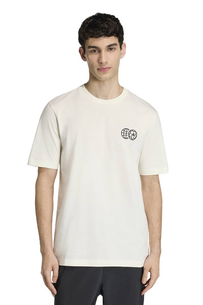 adidas M Hot Np t Owhite White Men's Short Sleeve T-Shirt