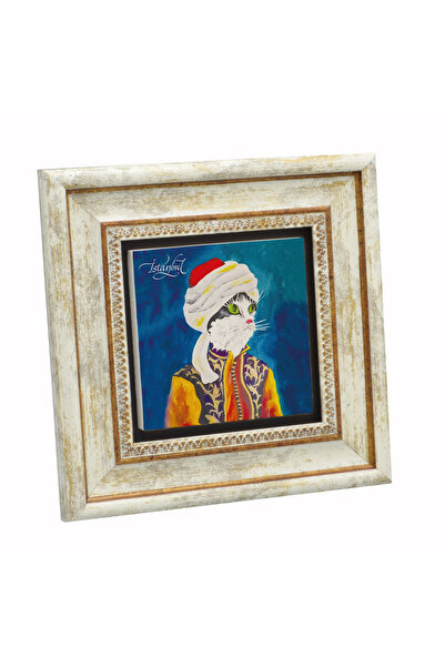 Sadrazam Εκτύπωση σε πέτρα φυσικού μεταλλίου με σχέδιο γάτας με κουκούλα 20X2...