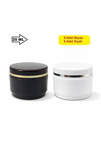 demethome 25 Ml Boş lüx şeritli Pomat-kozmetik-ecza-seyahat Kutusu krem kavan...