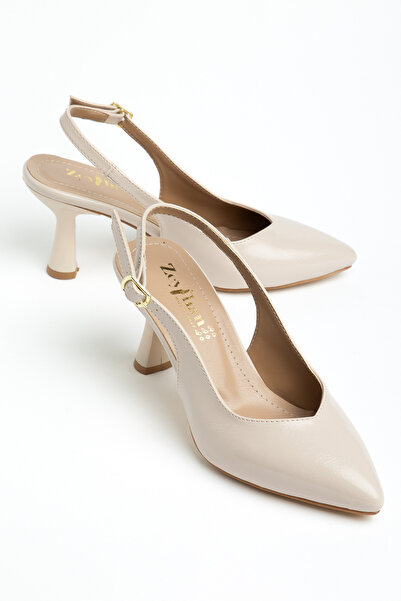 Dubais Shoes Γυναικεία παπούτσια με ανοιχτή πλάτη και τακούνι, τακούνι ύψους ...