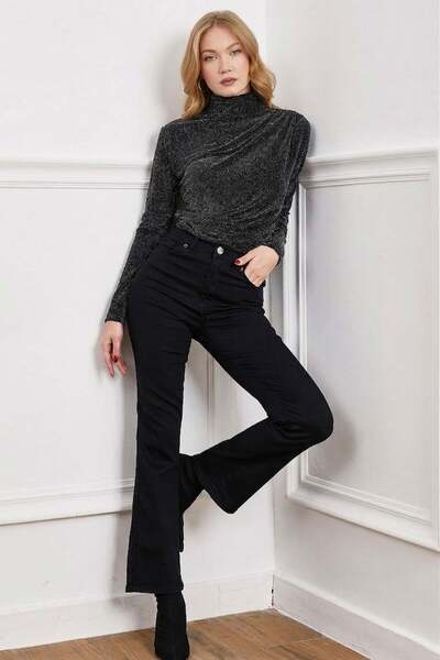 Fulla Moda Μπλούζα - Μαύρο - Δεν προσδιορίζεται