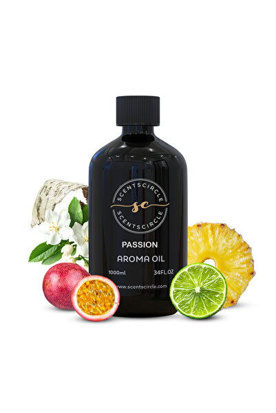 Scentscircle زيت عطري للناشر العطري بسعة 1000 مل |   زيت عطري حسي بنكهة الحمض...