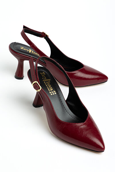 Dubais Shoes Γυναικεία παπούτσια με ανοιχτή πλάτη και τακούνι, τακούνι ύψους ...