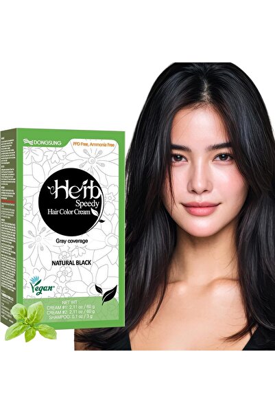 Natural Black Herb Speedy Color Cream -