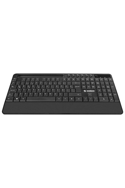 Everest KM-9676 Siyah Klavye + Rampage SN-R9 Kulaklık+Mouse + Rampage 300350 35*25cm Mousepad 4lü Se