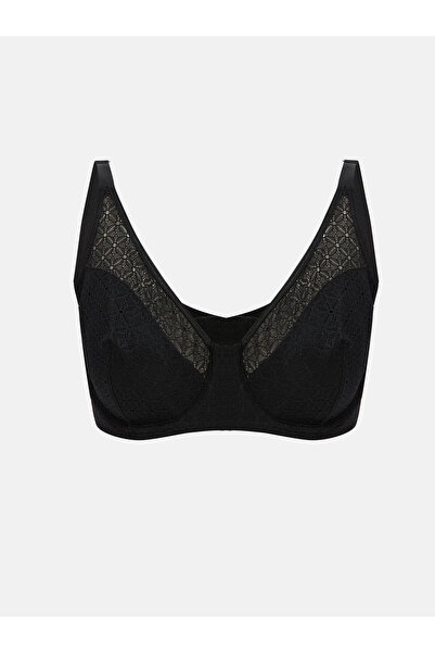 LC Waikiki Wired Non-Padded Lace Minimizer Bra