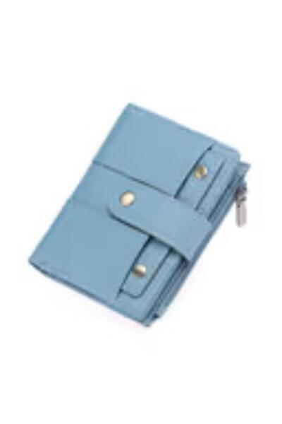 GOIACII Δερμάτινο, αναδιπλούμενο, συμπαγές πορτοφόλι με προστασία RFID