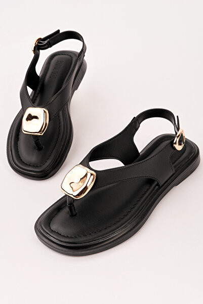 Madam Tarz TLY-285 Σανδάλια ίσιας σόλας με λουράκια