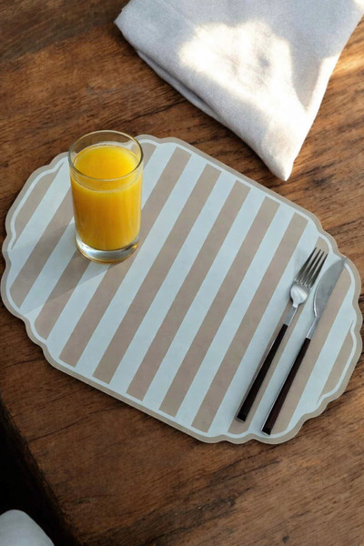 Madame Coco Τραβέρσες & σουπλά - Λευκό