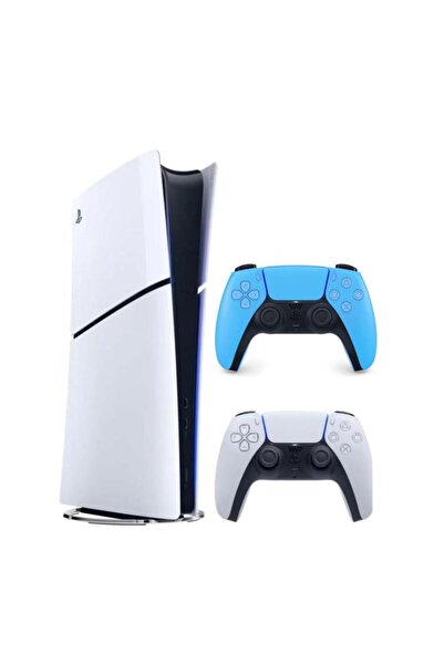 Playstation جهاز سوني سليم ديجيتال 825 جيجابايت إصدار الإمارات مع وحدة تحكم ز...