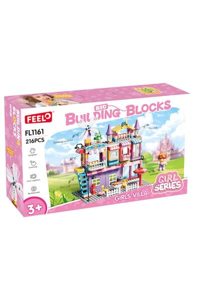 Seher Hediyelik Eşya Seher Oyuncak 216 Parça Monte Edilebilir Yapı Seti - Sta...