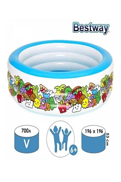 BESTWAY Inflatable Pool 196 × 53 cm
