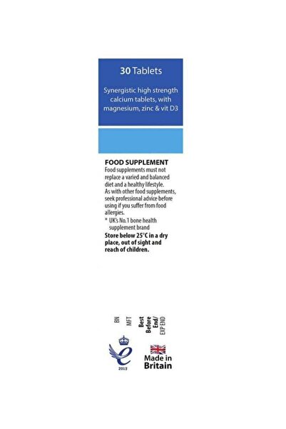 Vitabiotics Osteocare Calcium Magnesium Zinc Vitamin D - 30 Tablets