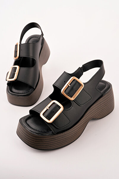 Madam Tarz TLY-92 Σανδάλια με διπλή σόλα και διπλή ζώνη