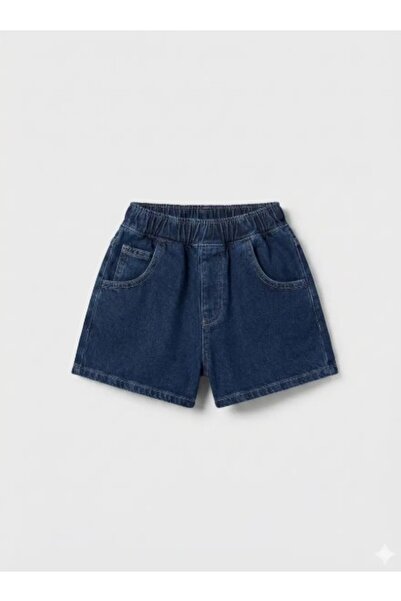 La ciel Paris La'ciel navy blue balloon kids shorts