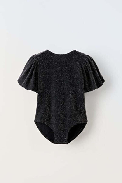 zeyderkids Kız Çocuk Işıltılı Bodysuit