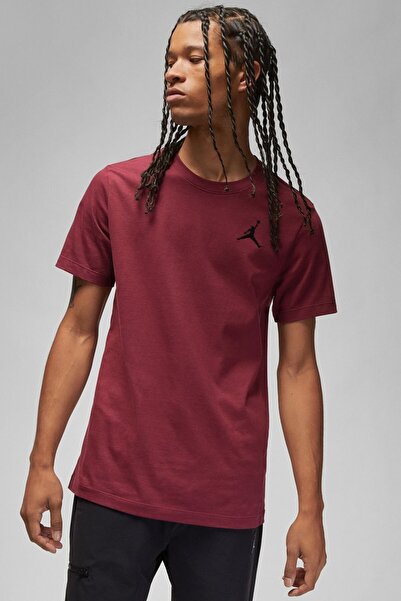 Nike Air Jordan Jumpman SS Crew muška ležerna majica, bordo