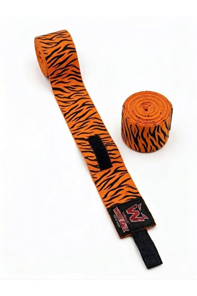 whiteface Elastik Boks Bandajı 3.5 Metre - Kaplan(Turuncu)