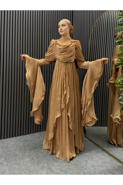 ENSA TESETTUR Κρέμα Βραδινών Φορεμάτων Raven Organize