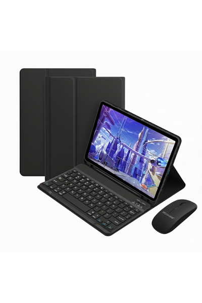 Microcase Honor Pad X9A 11.5 inch Tablet için Bluetooth Klavye ve Mouse + Kıl...