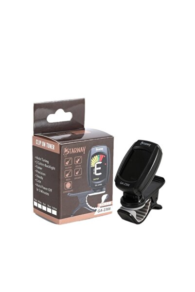 Starway GA-2366 Tuner Renkli Ekranlı Akort Aleti - Gitar Akort Cihazı