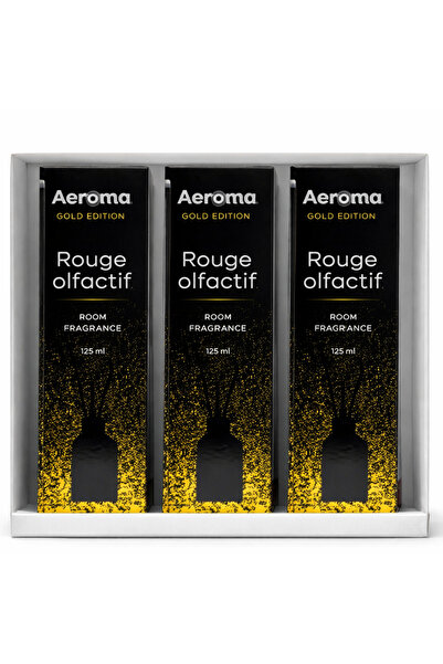 Aeroma Set Gold Odorizant Camera Rouge Olfactif 3 x 125ml