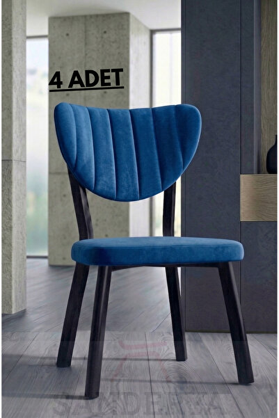 FAYMEND 4 Adet Elma Model Mutfak Sandalyesi Salon Sandalyesi Yemek Sandalyesi...
