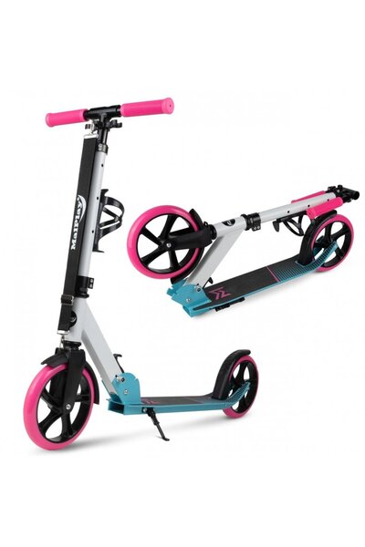 MalPlay Foldable scooter with water bottle holder Pink