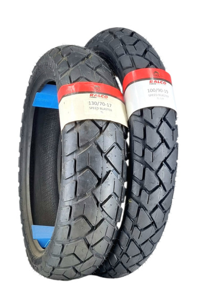 RALCO TYRES 130/70-17 VE 100/90-19 (TUBELESS - DUBLEKS) SPEED BLASTER LASTİK ...