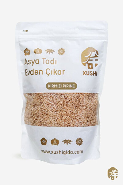 XUSHI GIDA Yerli Kırmızı Pirinç 1 Kg.
