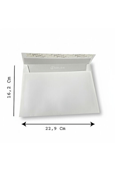 Kağıtmarket powered by Nota Davetiye Yazışma Zarfı 16,2 Cm x 22,9 Cm Silikonl...