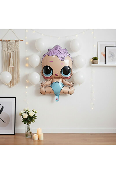 Pravalia Magica LOL Surprise Baby Foil Balloon, 60 cm, Model 3, Decor