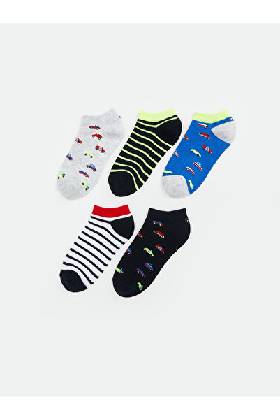 LC Waikiki Patterned Boys Trainer Socks 5 Pack