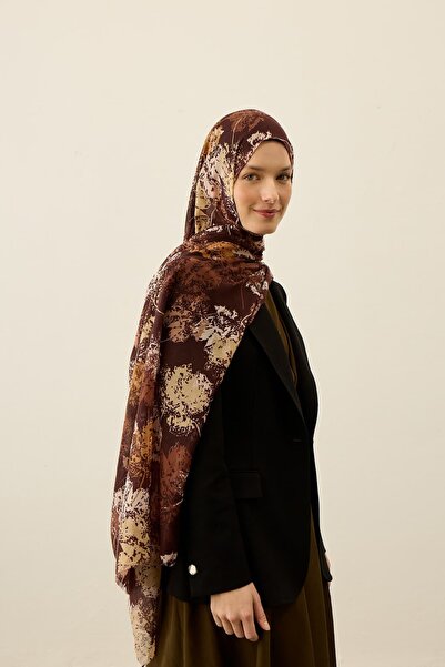 Yaprak Desen Aya Serisi Şal