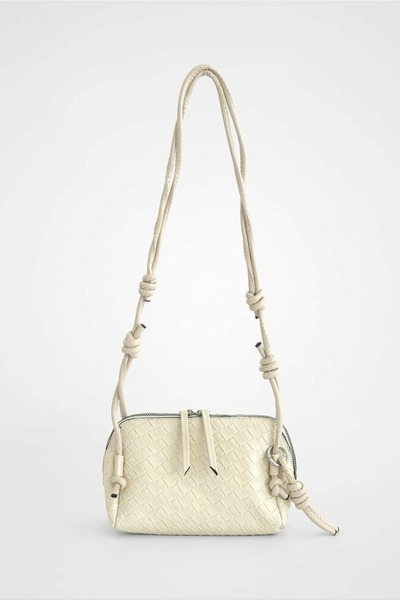DEZ STORE Valeria Mini Knitted Textured Crossbody and Shoulder Bag
