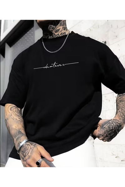 NOURAM Men'S Patterned Print Undershirt T-Shirt for Summer Short Sleeves